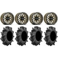 thumbnail image 1 of Raceline Krank 14" Bronze Wheels 32" Assassinator Tires Sportsman RZR Ranger, 1 of 4
