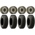 thumbnail image 1 of Raceline Krank 14" Bronze Wheels 32" BFG KM3 Tires Sportsman RZR Ranger, 1 of 4