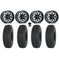 thumbnail image 1 of Raceline Krank 14" Wheels Black +38mm 30" Chicane LT Tires Can-Am Maverick X3 / Honda Pioneer 1000 / Talon, 1 of 4