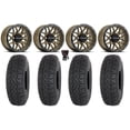 thumbnail image 1 of Raceline Krank 14" Wheels Br +38mm 28" Chicane LT Tires Sportsman RZR Ranger, 1 of 4