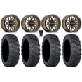 thumbnail image 1 of Raceline Krank 14" Wheels Br +38mm 30" Versa Cross V3 Tires Kawasaki MuleProFXT, 1 of 4