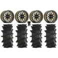 thumbnail image 1 of Raceline Krank 14" Wheels Br +38mm 32" Outlaw Max Tires Sportsman RZR Ranger, 1 of 4