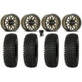 thumbnail image 1 of Raceline Krank 14" Wheels Br +38mm 32" Roctane ST Tires Sportsman RZR Ranger, 1 of 4
