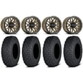 thumbnail image 1 of Raceline Krank 14" Wheels Bronze 27" Coyote Tires Sportsman RZR Ranger, 1 of 4
