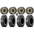 thumbnail image 1 of Raceline Krank 14" Wheels Bronze 27" Predator Tires Can-Am Commander Maverick Renegade Outlander Defender, 1 of 5