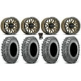 thumbnail image 1 of Raceline Krank 14" Wheels Bronze 28" Lynx SXS Tires Sportsman RZR Ranger, 1 of 4