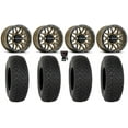 thumbnail image 1 of Raceline Krank 14" Wheels Bronze 30" DX440 Tires Kawasaki Mule Pro FXT, 1 of 4
