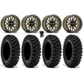 thumbnail image 1 of Raceline Krank 14" Wheels Bronze 30" Warrior XT Tires Sportsman RZR Ranger, 1 of 4