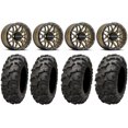 thumbnail image 1 of Raceline Krank 14" Wheels Bronze +38mm/+10mm 30" Blackwater Tires Can-Am Defender, 1 of 5