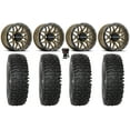 thumbnail image 1 of Raceline Krank 14" Wheels Bronze +38mm 28" RC500 Tires Polaris RZR XP 1000 / PRO XP / Ranger XP 900/1000, 1 of 4