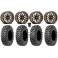 thumbnail image 1 of Raceline Krank 14" Wheels Bronze +38mm 30" Alpha Tires Polaris RZR XP 1000 / PRO XP / Ranger XP 900/1000, 1 of 4