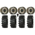 thumbnail image 1 of Raceline Krank 14" Wheels Bronze +38mm 32" Outlaw M/T Tires Polaris RZR XP 1000 / PRO XP / Ranger XP 900/1000, 1 of 4