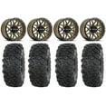 thumbnail image 1 of Raceline Krank 14" Wheels Bronze +38mm 32" Roctane T4 Tires Polaris RZR XP 1000 / PRO XP / Ranger XP 900/1000, 1 of 4