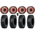 thumbnail image 1 of Raceline Krank 14" Wheels Red 30" MT911 Tires Polaris RZR XP 1000 / PRO XP / Ranger XP 900/1000, 1 of 4