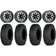 thumbnail image 1 of Raceline Krank 15" Wheels Black 32" Coyote Tires Polaris RZR XP 1000 / PRO XP / Ranger XP 900/1000, 1 of 4