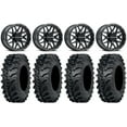 thumbnail image 1 of Raceline Krank 15" Wheels Black 32" MT911 Tires Can-Am Commander Maverick Renegade Outlander Defender, 1 of 4