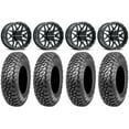 thumbnail image 1 of Raceline Krank 15" Wheels Black 32" RAZR XT Tires Sportsman RZR Ranger, 1 of 4