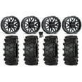 thumbnail image 1 of Raceline Krank 15" Wheels Black 33" Outlaw M/T Tires Polaris RZR XP 1000 / PRO XP / Ranger XP 900/1000, 1 of 4