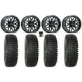 thumbnail image 1 of Raceline Krank 15" Wheels Black 37" RC500S Sticky Tires Sportsman RZR Ranger, 1 of 4