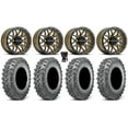 thumbnail image 1 of Raceline Krank 15" Wheels Bronze 32" Lynx SXS Tires Sportsman RZR Ranger, 1 of 4