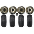 thumbnail image 1 of Raceline Krank 15" Wheels Bronze 32" Regulator 2 Tires Can-Am Commander Maverick Renegade Outlander Defender, 1 of 4