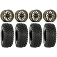 thumbnail image 1 of Raceline Krank 15" Wheels Bronze 32" XC450 Tires Kawasaki Mule Pro FXT, 1 of 4