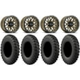 thumbnail image 1 of Raceline Krank 15" Wheels Bronze 33" MotoRally Tires Sportsman RZR Ranger, 1 of 4