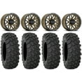 thumbnail image 1 of Raceline Krank 15" Wheels Bronze 33" XTR370 Tires Sportsman RZR Ranger, 1 of 4