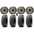 thumbnail image 1 of Raceline Krank 15" Wheels Bronze 35" RocScraper Tires Can-Am Commander Maverick Renegade Outlander Defender, 1 of 4