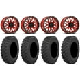 thumbnail image 1 of Raceline Krank 15" Wheels Red 33" Pro Runner Tires Polaris RZR XP 1000 / PRO XP / Ranger XP 900/1000, 1 of 4