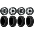 thumbnail image 1 of Raceline Krank XL 20" Wheels Black 34" MotoHammer Tires Can-Am Commander Maverick Renegade Outlander Defender, 1 of 4