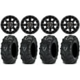 thumbnail image 1 of Raceline Mamba 14" Wheels Black 28" Mud Lite II Tires Can-Am Commander Maverick Renegade Outlander Defender, 1 of 4