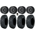 thumbnail image 1 of Raceline Omega 14" Wheels Black 27" Klever X/T Tires Sportsman 550 850 1000, 1 of 4