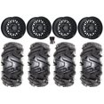 thumbnail image 1 of Raceline Omega 14" Wheels Black 28" Moto MTC Tires Polaris RZR XP 1000 / PRO XP / Ranger XP 900/1000, 1 of 4