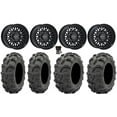 thumbnail image 1 of Raceline Omega 14" Wheels Black 28" Mud Lite XL Tires Kawasaki Mule Pro FXT, 1 of 4