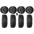 thumbnail image 1 of Raceline Omega 14" Wheels Black 28" RC500 Tires Can-Am Commander Maverick Renegade Outlander Defender, 1 of 4
