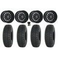 thumbnail image 1 of Raceline Omega 14" Wheels Black 30" Chicane LT Tires Can-Am Maverick X3 / Honda Pioneer 1000 / Talon, 1 of 4