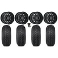 thumbnail image 1 of Raceline Omega 14" Wheels Black 30" Regulator 2 Tires Sportsman RZR Ranger, 1 of 4