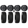 thumbnail image 1 of Raceline Omega 14" Wheels Black 32" ATX470 Tires Sportsman RZR Ranger, 1 of 4