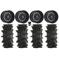 thumbnail image 1 of Raceline Omega 14" Wheels Black 32" Outlaw Max Tires Sportsman RZR Ranger, 1 of 4