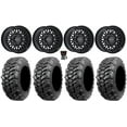 thumbnail image 1 of Raceline Omega 14" Wheels Black 32" Sniper 920 Tires Can-Am Commander Maverick Renegade Outlander Defender, 1 of 4