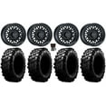 thumbnail image 1 of Raceline Omega 15" Wheels Gloss Black 32" Carnivore Tires KawasakiMuleProFXT, 1 of 4