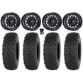 thumbnail image 1 of Raceline Omega 15" Wheels Gloss Black 32" Chicane DS Tires Can-Am Maverick X3 / Honda Pioneer 1000 / Talon, 1 of 4