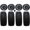 thumbnail image 1 of Raceline Omega 15" Wheels Gloss Black 33" Desert Race Tires Can-Am Maverick X3 / Honda Pioneer 1000 / Talon, 1 of 4