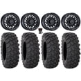 thumbnail image 1 of Raceline Omega 15" Wheels Gloss Black 33" XTR370 Tires Can-Am Maverick X3 / Honda Pioneer 1000 / Talon, 1 of 4