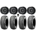 thumbnail image 1 of Raceline Omega 15" Wheels Satin Black 29" Liberty Tires Kawasaki Mule Pro FXT, 1 of 4