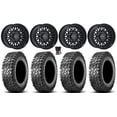 thumbnail image 1 of Raceline Omega 15" Wheels Satin Black 32" Predator Tires Can-Am Maverick X3 / Honda Pioneer 1000 / Talon, 1 of 4