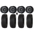 thumbnail image 1 of Raceline Omega 15" Wheels Satin Black 37" Roctane STX Tires SportsmanRZRRanger, 1 of 4