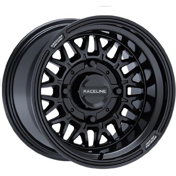 Raceline Omega 15x10 Wide ATV/UTV Wheel - Gloss Black (4/156) +0mm