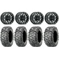 thumbnail image 1 of Raceline Podium Bdlk 14" Bk Wheels 28" BigHorn 2.0 Tires Sportsman 550 850 1000, 1 of 5